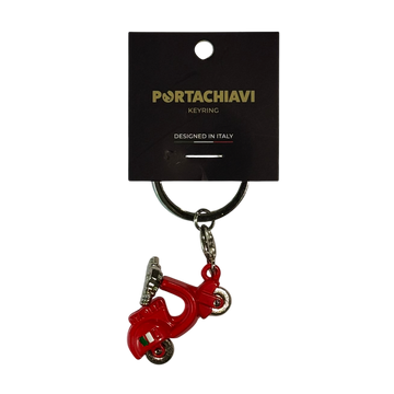 VESPA KEYRING RED